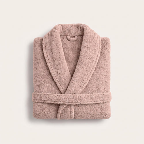 Teddy badjas Rose dust