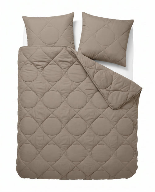 Eazzzy Dekbed Effen Taupe