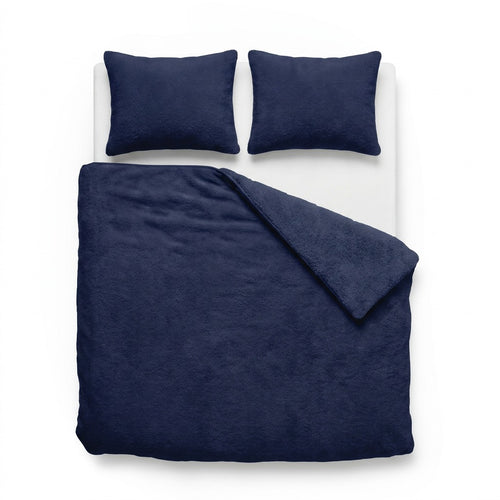 Classic Teddy dekbedovertrek Navy