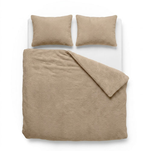 Classic Teddy dekbedovertrek Taupe