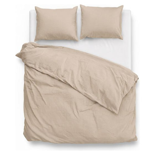 Mousseline Dekbed Zand
