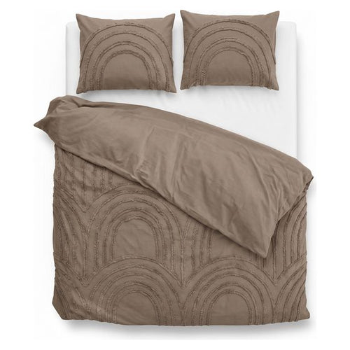 Tufted Curve Dekbed Taupe