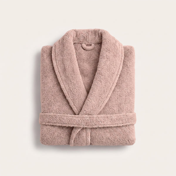 Teddy badjas Rose dust