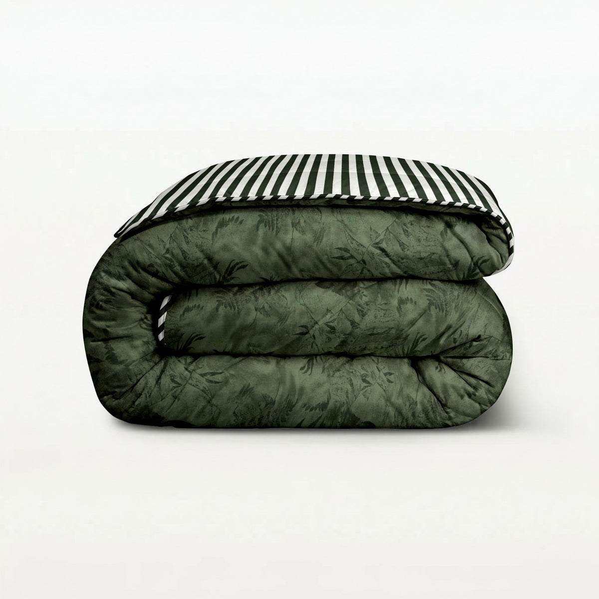 Print dekbed Green Woods