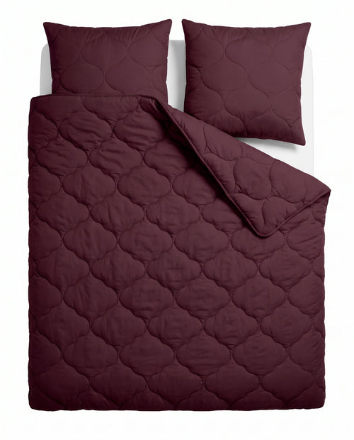 Eazzzy Dekbed Effen Bordeaux